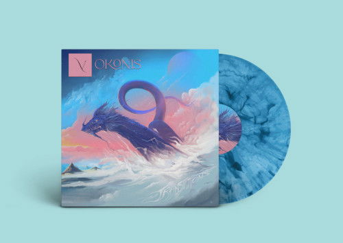 Transitions (Blue Marbled Vinyl LP) - Vokonis - Music - Majestic Mountain Records - 7350130421088 - October 25, 2024