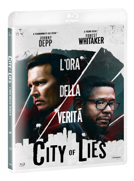 Cover for Depp,whitaker,huss · City of Lies - L'ora Della Verita' (Blu-ray) (2019)