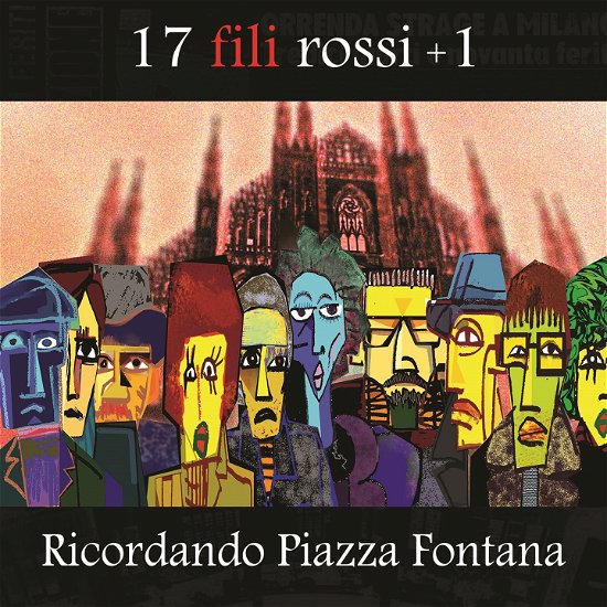 Cover for Renato Franchi · 17 Fili Rossi +1 Ricordando Piazza Fontana (CD) (2023)