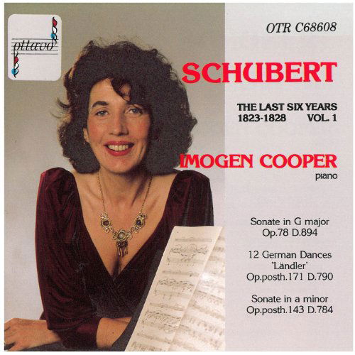 Cover for Imogen Cooper · Schubert:the Last 6 (CD) (1994)