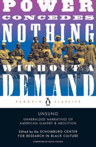 Cover for Unsung · Unsung: Unheralded Narratives of American Slavery and Abolition (Paperback Book) (2021)