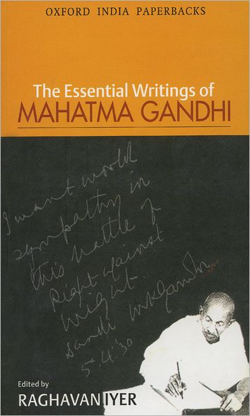 Cover for Mahatma Gandhi · The Essential Writings of Mahatma Gandhi - Oxford India Paperbacks (Paperback Book) (1998)