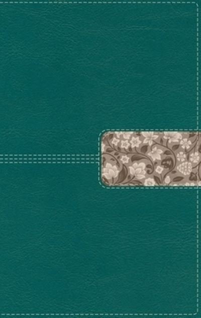 Cover for Zondervan · NIV, Thinline Bible, Leathersoft, Teal, Red Letter, Comfort Print (Læderbog) (2022)