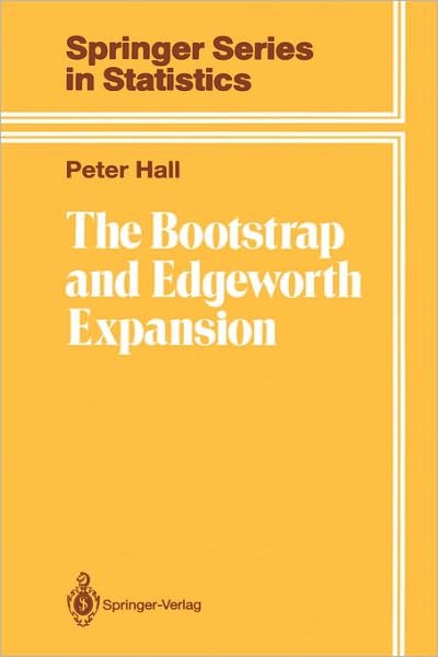 Cover for Peter Hall · The Bootstrap and Edgeworth Expansion - Springer Series in Statistics (Pocketbok) [1st ed. 1995. Corr. 2nd printing 1997 edition] (1995)