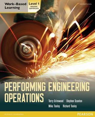 Cover for Terry Grimwood · Performing Engineering Operations - Level 1 Student Book - Performing Engingeering operations (Pocketbok) (2012)