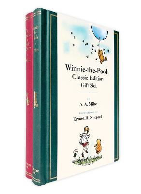 Cover for A. A. Milne · Winnie-the-Pooh Classic Edition Set: Winnie-the-pooh / the House at Pooh Corner (Hardcover Book) (2023)