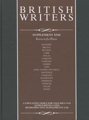 Cover for Gale · British Writers, Supplement Xxii (Inbunden Bok) (2015)