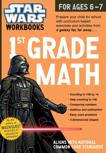 Cover for Workman Publishing · Star Wars Workbook: 1st Grade Math (Paperback Book) [Workbook edition] (2014)