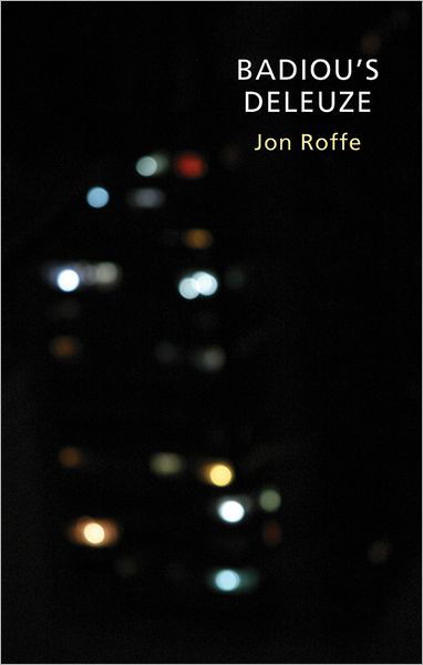 Cover for Jon Roffe · Badiou's Deleuze (Paperback Book) (2012)
