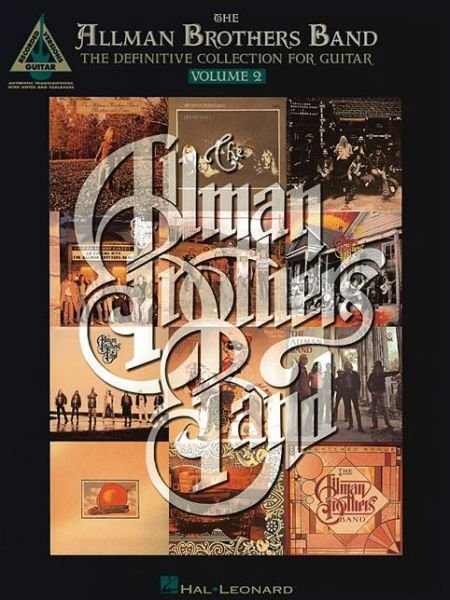 Cover for Allman Brothers · The Allman Brothers Band - The Definitive Collection for Guitar - Volume 2* (Paperback Book) (1995)