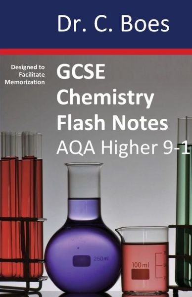 Cover for Boes · GCSE CHEMISTRY FLASH NOTES AQA Higher Tier (9-1) (Paperback Bog) (2018)