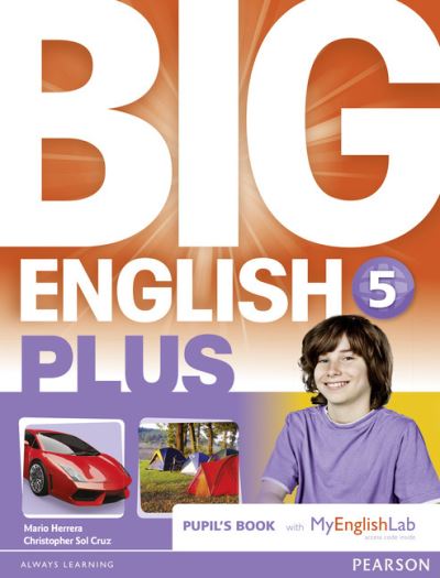 Cover for Mario Herrera · Big English Plus 5 Pupil's Book with MyEnglishLab Access Code Pack New Edition - Big English (Book) (2018)