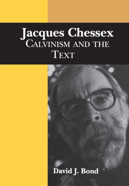 Cover for David J Bond · Jacques Chessex (Paperback Book) (1994)