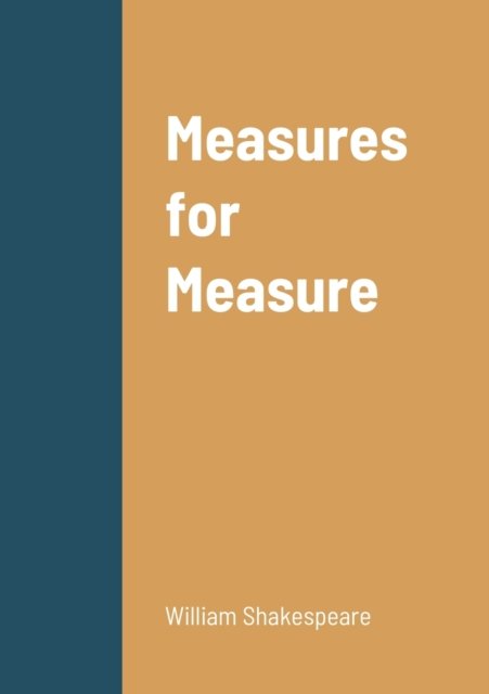 Cover for William Shakespeare · Measures for Measure (Paperback Book) (2022)