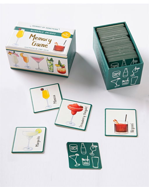 Memory Game: Alcoholic Drinks - Emer Louise - Boeken - Hinkler Books - 9781488966088 - 7 november 2024