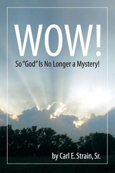 Cover for Carl E Strain Sr · Wow! So God is No Longer a Mystery! (Paperback Book) (2013)