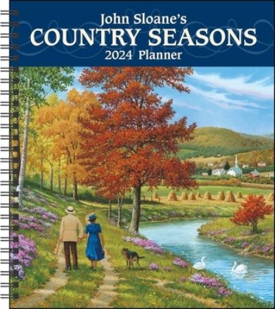 Cover for John Sloane · John Sloane's Country Seasons 12-Month 2024 Monthly / Weekly Planner Calendar (Calendar) (2023)