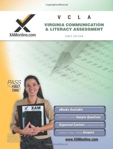 Cover for Sharon Wynne · Vcla Communications and Literacy Assessment Teacher Certification Test Prep Study Guide (Xamonline Teacher Certification Study Guides) (Paperback Book) (2009)