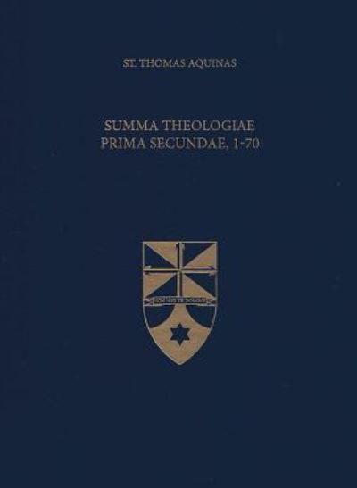 Cover for Saint Thomas Aquinas · Summa Theologiae Prima Secundae, 1-70 (Leather Book) (2012)