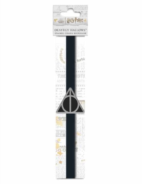 Harry Potter: Deathly Hallows Enamel Charm Bookmark - IE Gift / Stationery - Insight Editions - Books - Insight Editions - 9781647228088 - October 4, 2022
