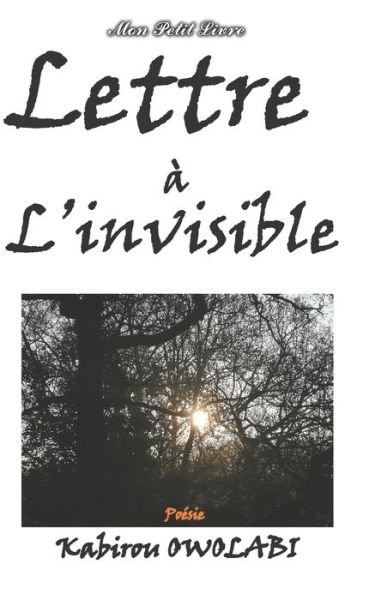 Cover for Mon Petit Livre · Lettre à L'invisible (Book) (2019)