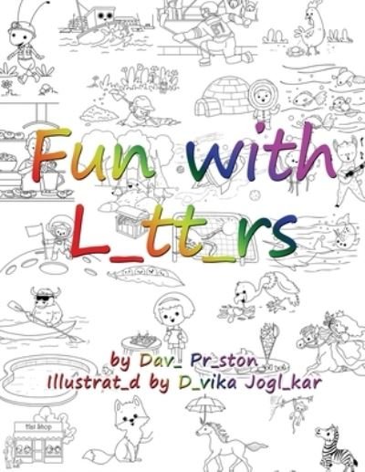Cover for Dav_ Pr_ston · Fun with L_tt_rs (Book) (2022)