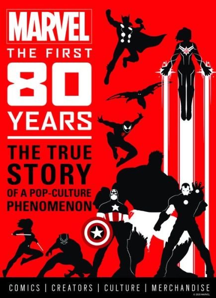 Cover for Titan · Marvel Comics the First 80 Years (Bog) (2020)
