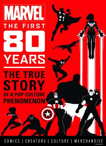 Cover for Titan · Marvel Comics the First 80 Years (Book) (2020)