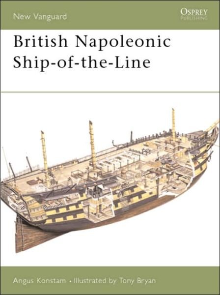 Cover for Angus Konstam · British Napoleonic Ship-of-the-Line - New Vanguard (Paperback Bog) (2001)