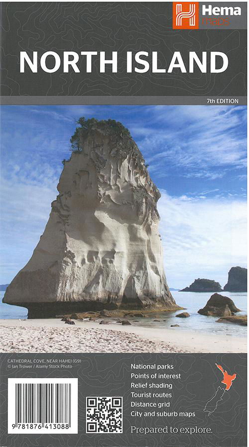 Cover for Hema Maps · Hema Maps: New Zealand: North Island (Hardcover Book) (2016)