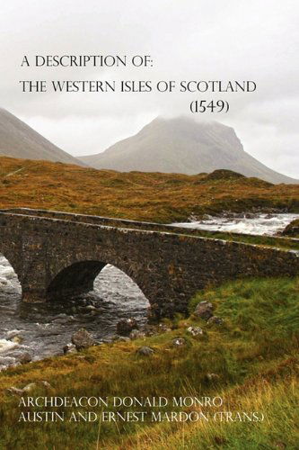 Cover for Austin Mardon · A Description of the Western Isles of Scotland (Pocketbok) (2010)