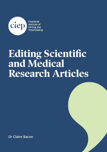 Cover for Claire Bacon · Editing Scientific and Medical Research Articles (Paperback Book) (2022)