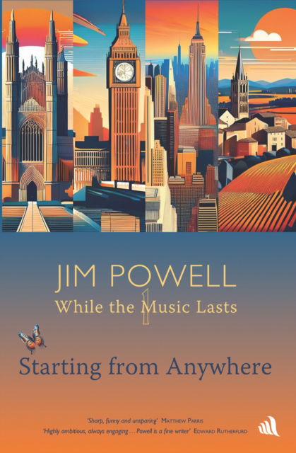Cover for Jim Powell · Starting from Anywhere - While the Music Lasts (Hardcover Book) (2025)