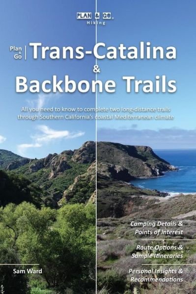 Cover for Sam Ward · Plan &amp; Go Trans-Catalina &amp; Backbone Trails (Pocketbok) (2017)