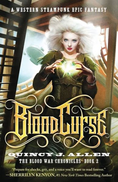 Cover for Quincy J Allen · Blood Curse: Book 2 of the Blood War Chronicles (Volume 2) (Paperback Book) (2018)