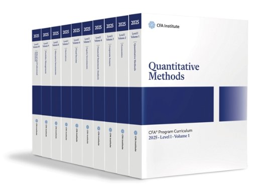 Cover for CFA Institute · 2025 CFA Program Curriculum Level I Box Set (Pocketbok) (2024)