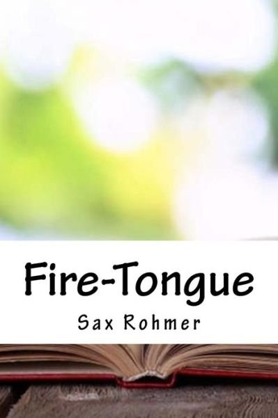 Cover for Sax Rohmer · Fire-Tongue (Pocketbok) (2018)