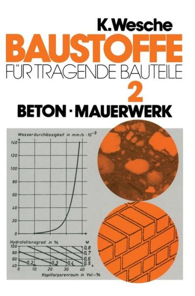 Cover for Karlhans Wesche · Baustoffe Fur Tragende Bauteile: Band 2: Beton, Mauerwerk (Nichtmetallisch-Anorganische Stoffe): Herstellung, Eigenschaften, Verwendung, Dauerhaftigkeit (Hardcover Book) [3rd 3., Vollig Neubearb. U. Erw. Aufl. 1993 edition] (1993)