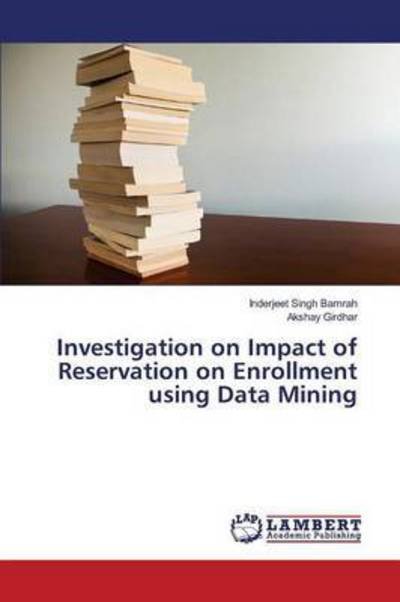 Cover for Bamrah · Investigation on Impact of Reser (Book) (2016)