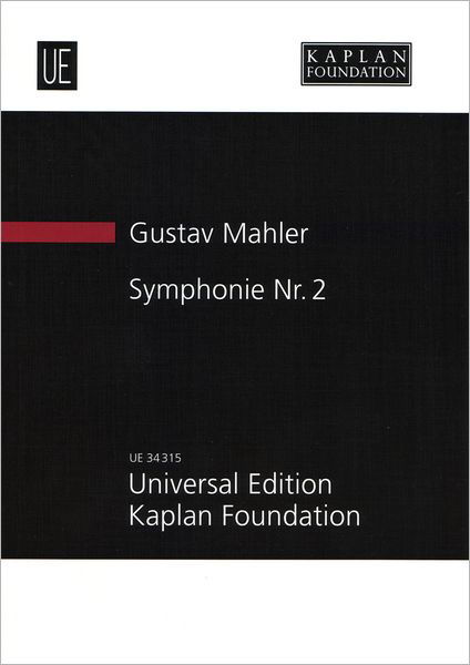 Symphonie 2 Ressurection - Gustav Mahler - Bøger - Universal Edition - 9783702468088 - 24. august 2011