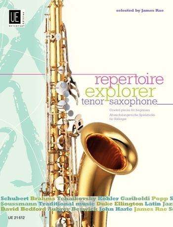 Cover for James Rae · Repertoire Explorer - Tenor Saxophone f (Book) (2012)