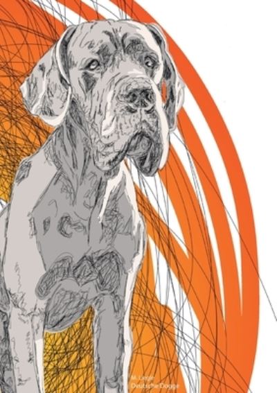 Cover for M Liegle · Deutsche Dogge: Notitzbuch, Tagebuch, Journal mit Grafikmotiv Deutsche Dogge (Paperback Book) (2021)
