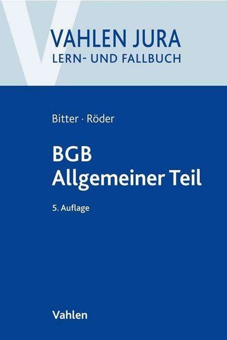 Cover for Bitter · BGB Allgemeiner Teil (Book)