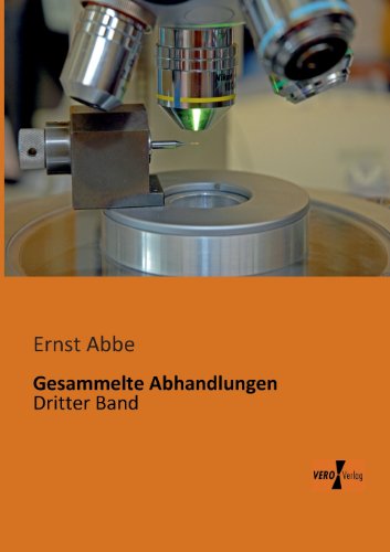 Cover for Ernst Abbe · Gesammelte Abhandlungen (Paperback Book) [German edition] (2019)