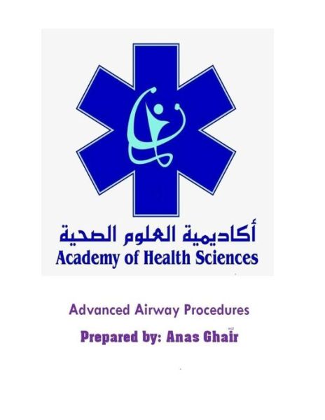 Cover for Anas Ghair · Advanced Airway Procedures (Paperback Book) (2018)