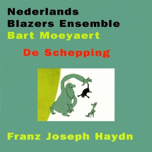 Cover for Nederlands Blazers Ensemble · De Schepping (CD) (2016)