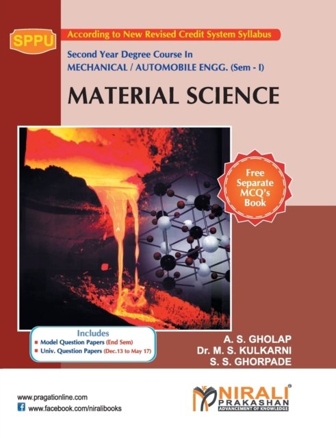 Cover for S S Ghorpade · Material Science (Paperback Book) (2017)