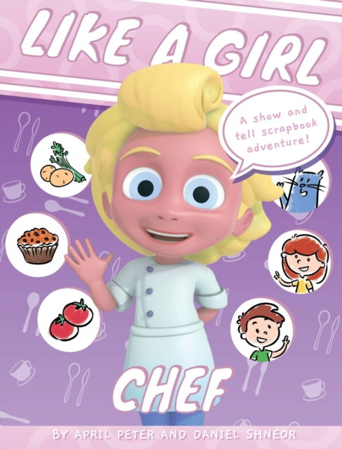 Cover for April Peter · Like A Girl (Hardcover Book) (2020)