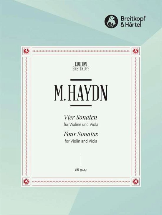 Cover for Haydn · Vier Sonaten für Violine und Viol (Buch)