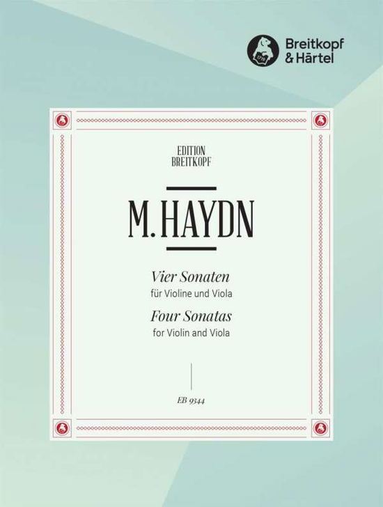 Cover for Haydn · Vier Sonaten für Violine und Viol (Bog)